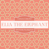 Ella The Elephant Digital Paper DP2193 - Digital Paper Shop