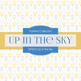 Up In The Sky Digital Paper DP6210B - Digital Paper Shop