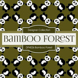 Bamboo Forest Digital Paper DP4026 - Digital Paper Shop