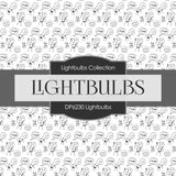 Lightbulbs Digital Paper DP6230A - Digital Paper Shop