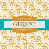 Scandi Giraffe Digital Paper DP6832 - Digital Paper Shop