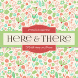 Here and There Digital Paper DP3469 - Digital Paper Shop