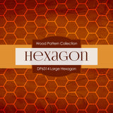 Large Hexagon Digital Paper DP6314A - Digital Paper Shop