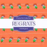 Rugrats Digital Paper 110B - Digital Paper Shop