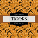 Tiger Skin Digital Paper DP6859 - Digital Paper Shop