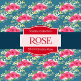 Shabby Rose Digital Paper DP4119 - Digital Paper Shop