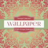 Vintage Wallpapers Digital Paper DP600 - Digital Paper Shop