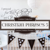 Christian Phrases 5 Digital Paper DW004 - Digital Paper Shop