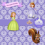 Sofia The First Digital Paper DP3037A - Digital Paper Shop