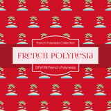 French Polynesia Digital Paper DP6198 - Digital Paper Shop