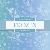 Frozen Digital Paper DP766 - Digital Paper Shop