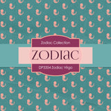 Zodiac Virgo Digital Paper DP3354 - Digital Paper Shop