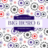 BIG Hero 6 Digital Paper DP4523 - Digital Paper Shop