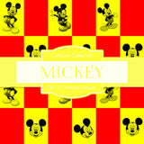 Mickey Mouse Digital Paper DP1077 - Digital Paper Shop