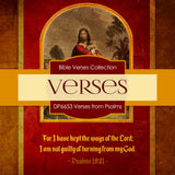 Verses From Psalms Digital Paper DP6653 - Digital Paper Shop