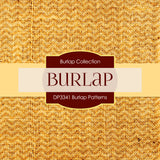 Burlap Patterns Digital Paper DP3341 - Digital Paper Shop