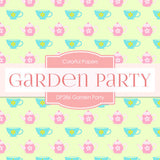 Garden Party Digital Paper DP286 - Digital Paper Shop