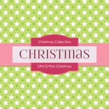 Pink Christmas Digital Paper DP610A - Digital Paper Shop - 2