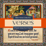 Verses From Psalms Digital Paper DP6645 - Digital Paper Shop