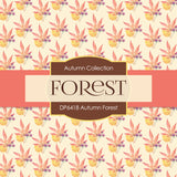 Autumn Forest Digital Paper DP6418 - Digital Paper Shop