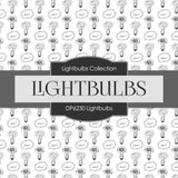 Lightbulbs Digital Paper DP6230A - Digital Paper Shop