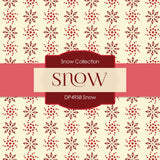 Snow Digital Paper DP4958 - Digital Paper Shop