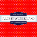 Alice In Wonderland Digital Paper DP2316 - Digital Paper Shop