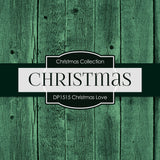 Christmas Love Digital Paper DP1515 - Digital Paper Shop