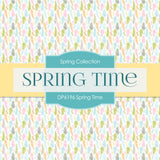 Spring Time Digital Paper DP6196C - Digital Paper Shop