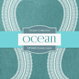 Ocean Lace Digital Paper DP2443 - Digital Paper Shop