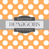 Polka Hexagons DP478 - Digital Paper Shop - 2