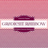 Chevron Rainbow Digital Paper DP4064 - Digital Paper Shop