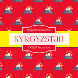 Kyrgyzstan Digital Paper DP6233 - Digital Paper Shop