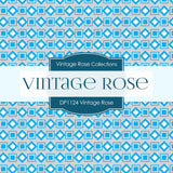Vintage Rose Damask Digital Paper DP1124A - Digital Paper Shop