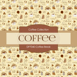 Coffee Break Digital Paper DP7040 - Digital Paper Shop