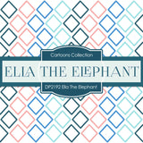 Ella The Elephant Digital Paper DP2192 - Digital Paper Shop
