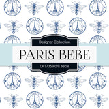 Paris Bebe Digital Paper DP1735 - Digital Paper Shop
