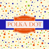 Confetti Polka Digital Paper DP4090 - Digital Paper Shop
