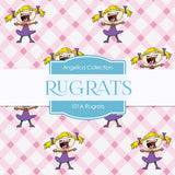 Rugrats Digital Paper 110A - Digital Paper Shop