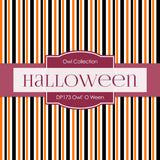 Owl' O Ween Digital Paper DP173 - Digital Paper Shop