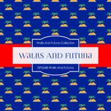 Wallis And Futuna Digital Paper DP6348 - Digital Paper Shop