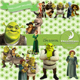 Shrek Digital Paper DP3212 - Digital Paper Shop