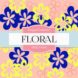 Floral Digital Paper DP2217 - Digital Paper Shop