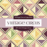 Vintage Circus Digital Paper DP1126 - Digital Paper Shop