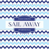 Sail Away Boy Digital Paper DP1628 - Digital Paper Shop