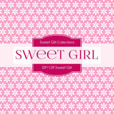Sweet Girl Digital Paper DP1129 - Digital Paper Shop - 2