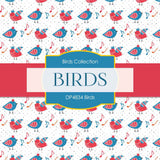 Birds Digital Paper DP4834 - Digital Paper Shop