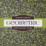 Geometric Triangles Digital Paper DP3269A - Digital Paper Shop