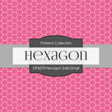 Hexagon Solid Small Digital Paper DP6270A - Digital Paper Shop