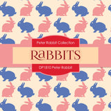 Peter Rabbit Digital Paper DP1810 - Digital Paper Shop
